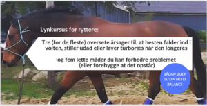 lynkursus for ryttere